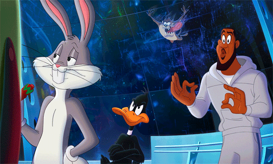 Tasmanian Devil With Looney Tunes Character GIF