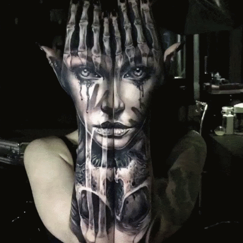 Half Sleeve Tattoo GIF