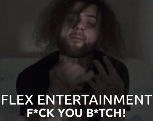 Tattooed Man Says Flex Entertainment Fuck You Bitch
