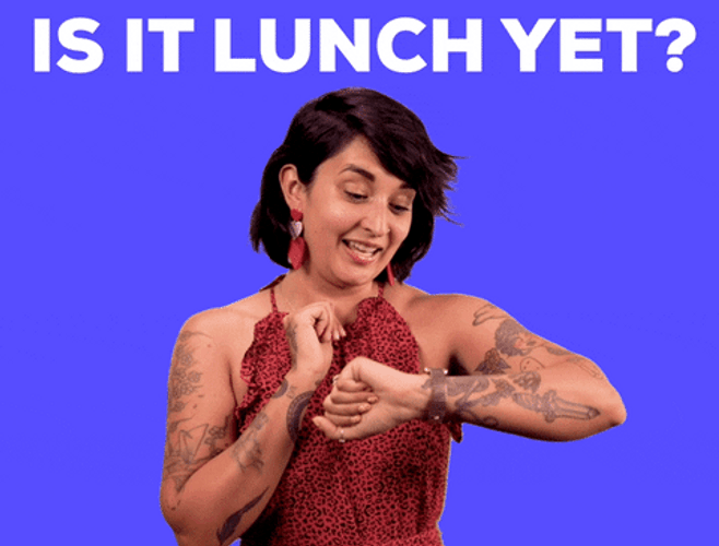 Tattooed Woman Excited Is It Friday Yet GIF