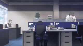 Tawawa On Monday Office GIF
