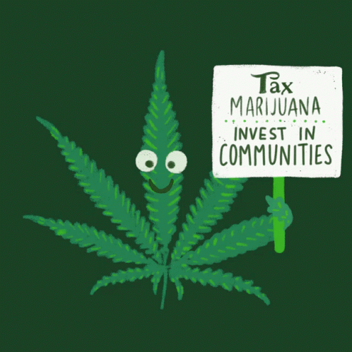 Tax Marijuana Invest In Communities GIF