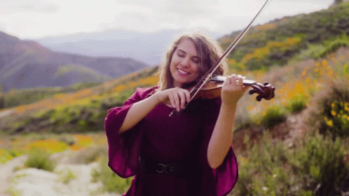 Taylor Davis Violin Performance GIF