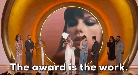 Taylor Swift Birthday Award Is The Work GIF