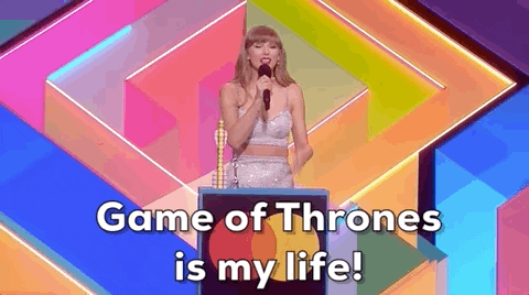 Taylor Swift Birthday Game Of Thrones GIF