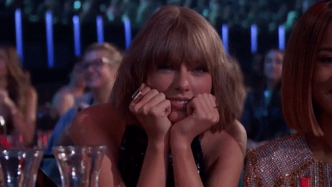 Taylor Swift Birthday Shy GIF