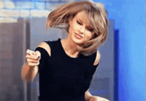 Taylor Swift Dancing Bubbly GIF