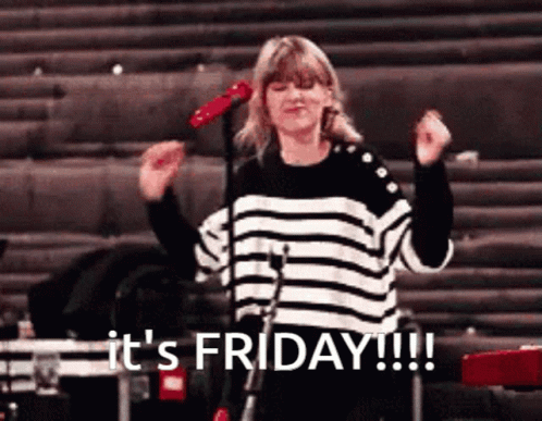 Taylor Swift Dancing For Friday GIF