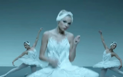 Taylor Swift Dancing Jumping Ballerina GIF
