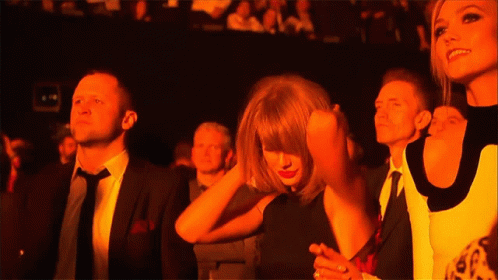 Taylor Swift Dancing Slowly GIF