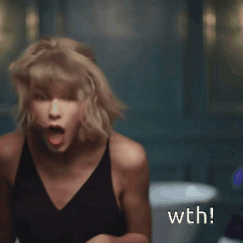 Taylor Swift Dancing With Anger GIF