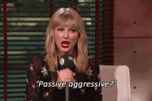 Taylor Swift Gorgeously Asking Passive Aggressive GIF