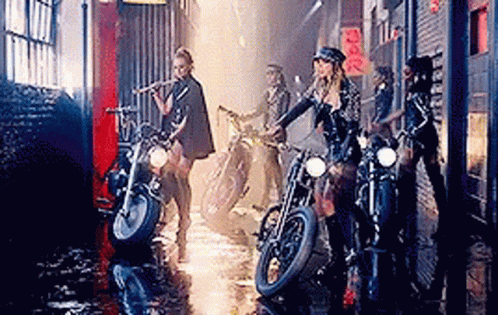Taylor Swift Harley Davidson Happy Birthday GIF