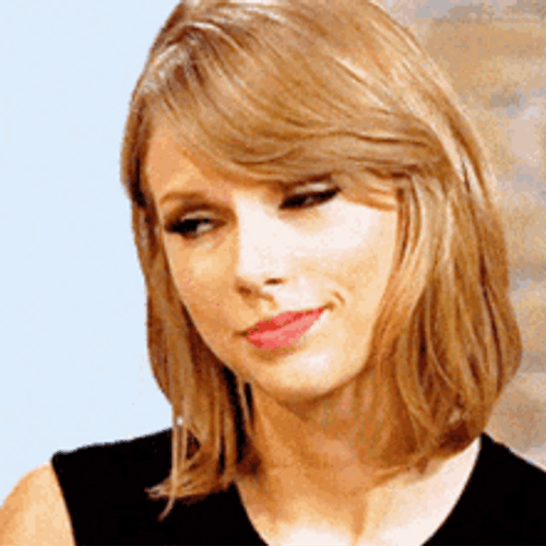Taylor Swift Mmmm Interview Smile Agree GIF