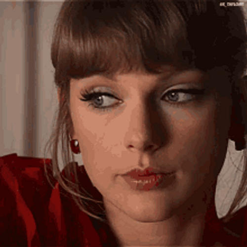 Taylor Swift Mmmm Look Up Down Bet Think GIF