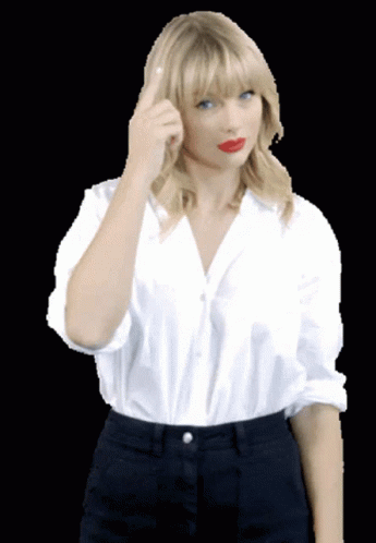 Taylor Swift Nodding Remember GIF