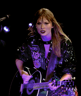 Taylor Swift Playing Guitar GIF