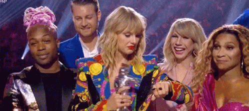 Taylor Swift Sophisticated Check Watch Gesture GIF