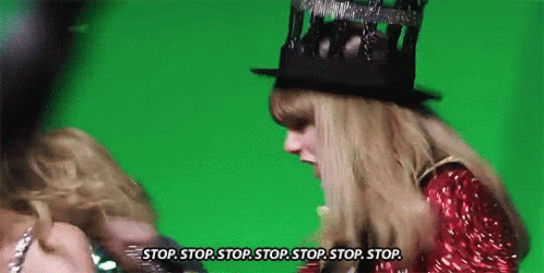 Taylor Swift Stop Stop GIF