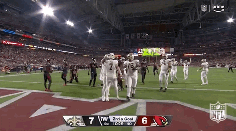 Taysom Hill Being Lauded For Touchdown GIF
