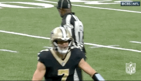 Taysom Hill Chest Bump With Derek Carr GIF