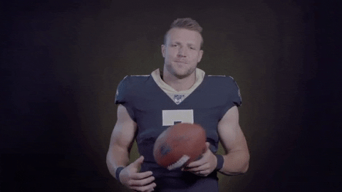 Taysom Hill Playing With Football GIF