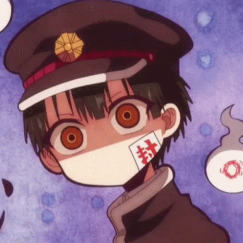 Tbhk Anime Hanako-kun Shocked Cool Faces GIF