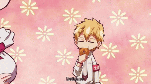 Tbhk Anime Kou Minamoto Eating Donut GIF