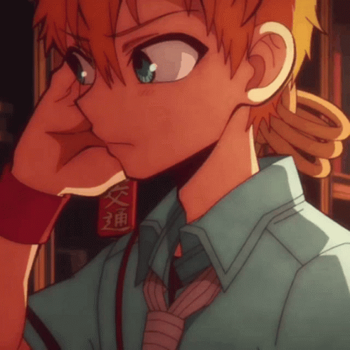 Tbhk Anime Kou Minamoto Thinking GIF