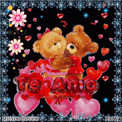 Te Amo Hugging Bears Amor GIF 