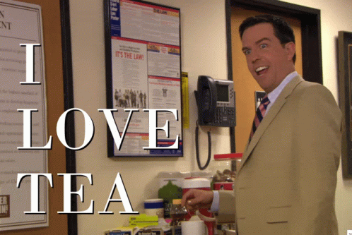 I Love Tea The Officce GIF