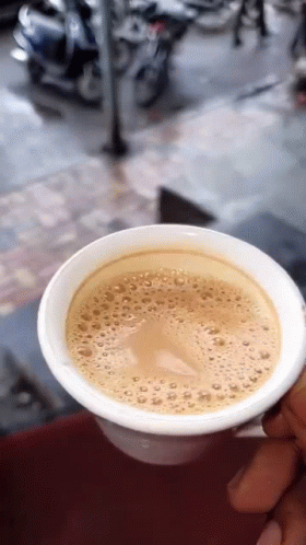 Slow Motion Tea Waving GIF