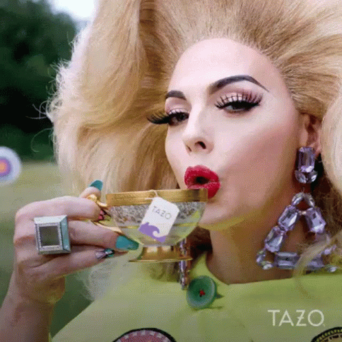 Drag Race Tazo Sips Tea GIF
