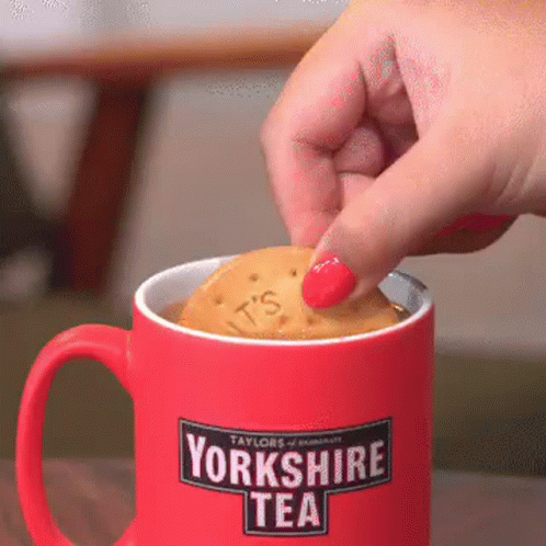 Yorkshire Tea Biscuits Its Your Round GIF