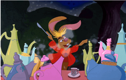 Tea Party Alice In Wonderland March Hare GIF