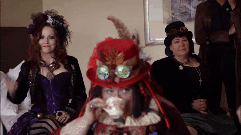 Tea Party Portlandia Ladies GIF