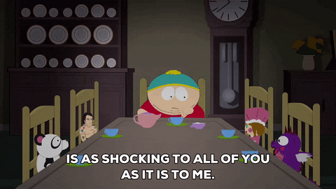 Tea Party South Park Eric Cartman GIF