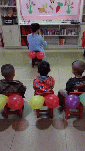 Teacher Demonstrating In The Classroom GIF