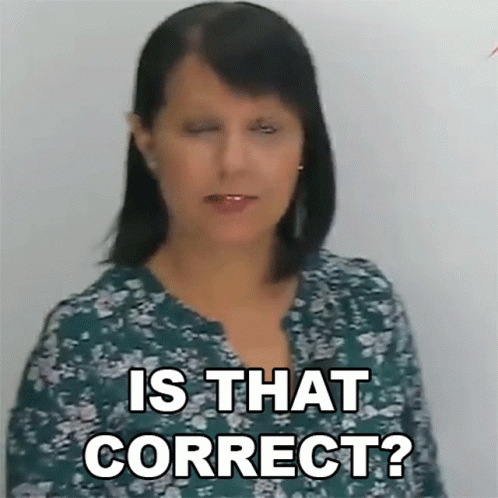 Teacher Rebecca Is That Correct GIF
