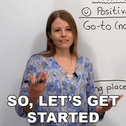 Teacher Said Lets Get It Started GIF