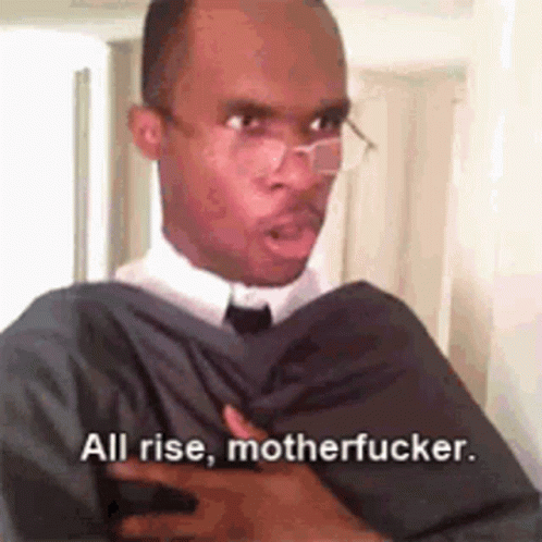 Teacher Says All Rise GIF