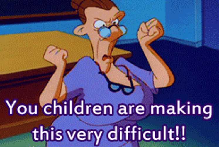Teacher Tired GIF