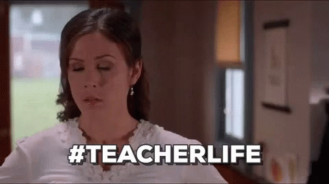 Teacher Tired Elizabeth Thatcher Sighing GIF