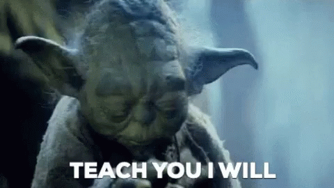 Teacher Yoda Star Wars GIF