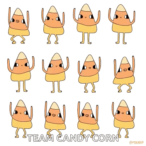 Team Candy Corn Dancing GIF