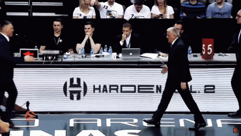 Team Coach Friendly Hug GIF