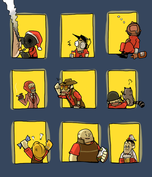 Team Fortress 2 Animated Art GIF