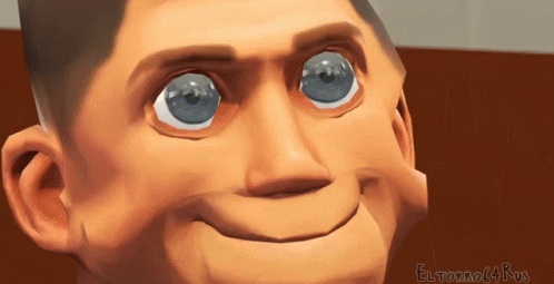Team Fortress 2 Creepy Smile GIF