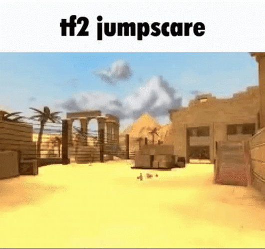 Heavy jumpscare [Team Fortress 2] [Sprays]