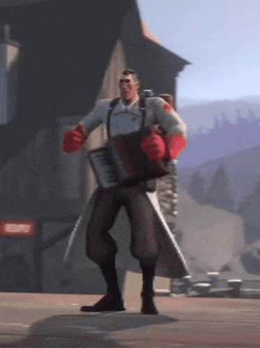 Team Fortress 2 Medic Squeezebox GIF